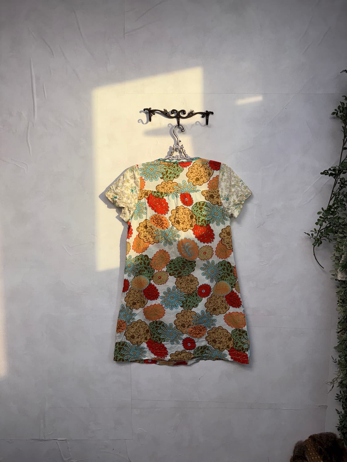 Bohemian colormix flower embroidered ops 상품이미지6