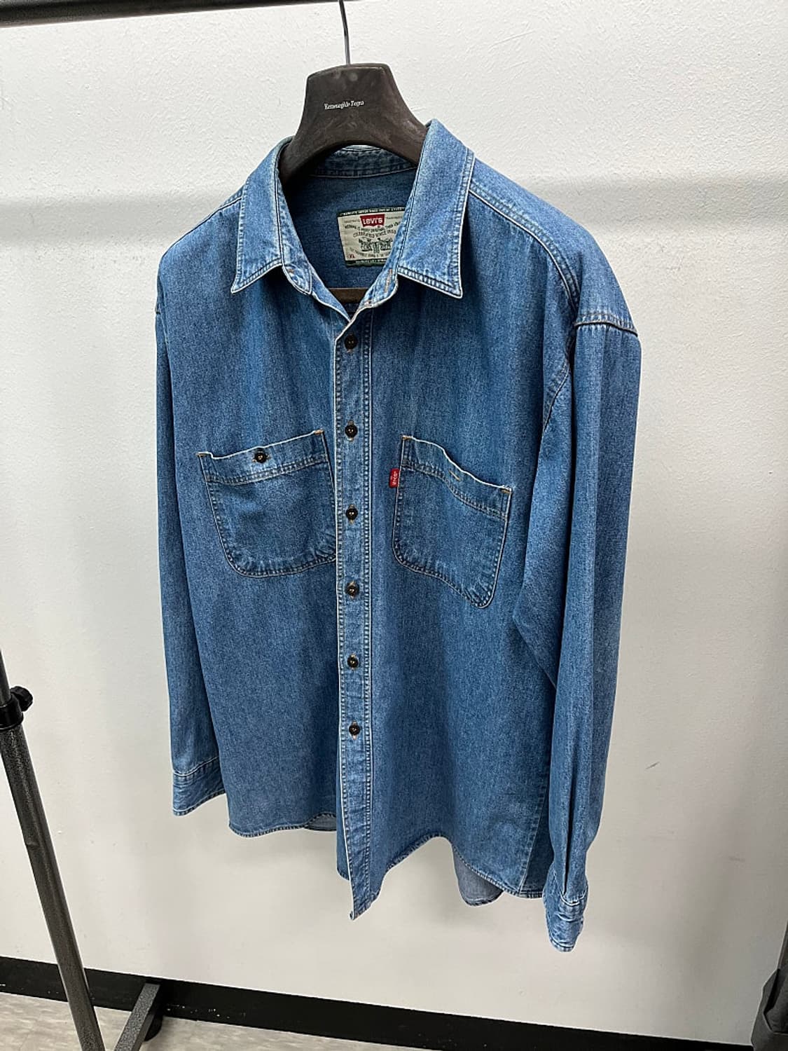 105-110) 리바이스 웨스턴 데님셔츠 상품이미지1