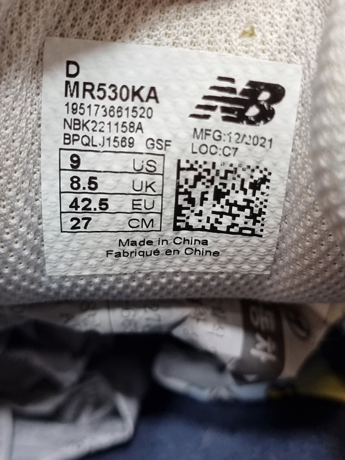 뉴발란스 530 스틸그레이 (C559 상품이미지6