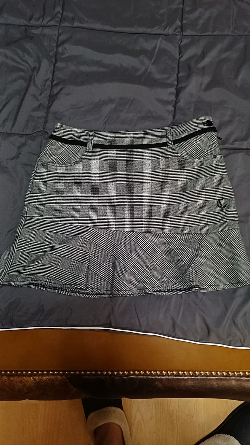 캘러웨이 모직골프스커트 26인치 기장37 상품이미지1