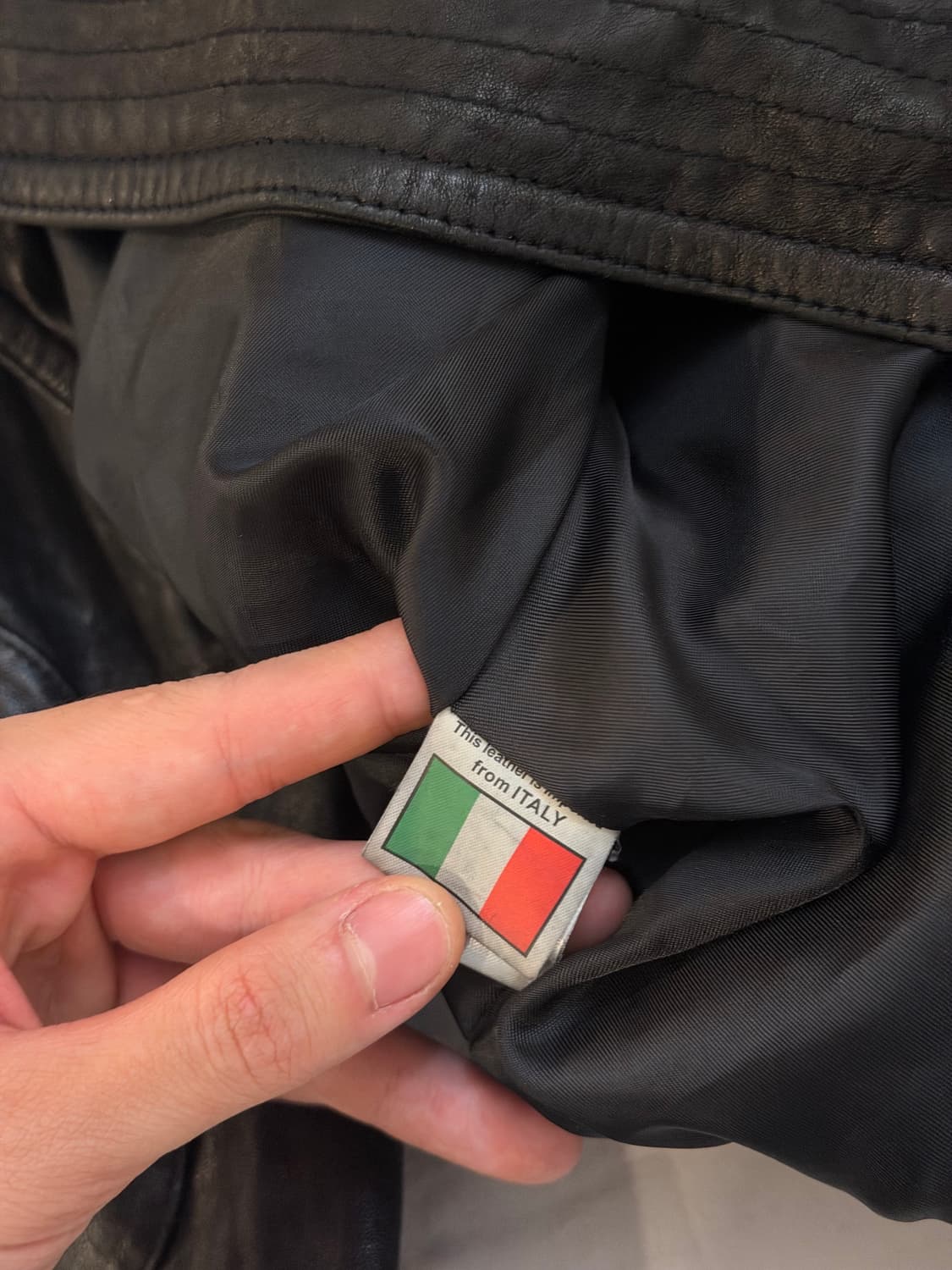 PULP FICTION 펄프픽션 멀티포켓 빈티지 가죽자켓 상품이미지7