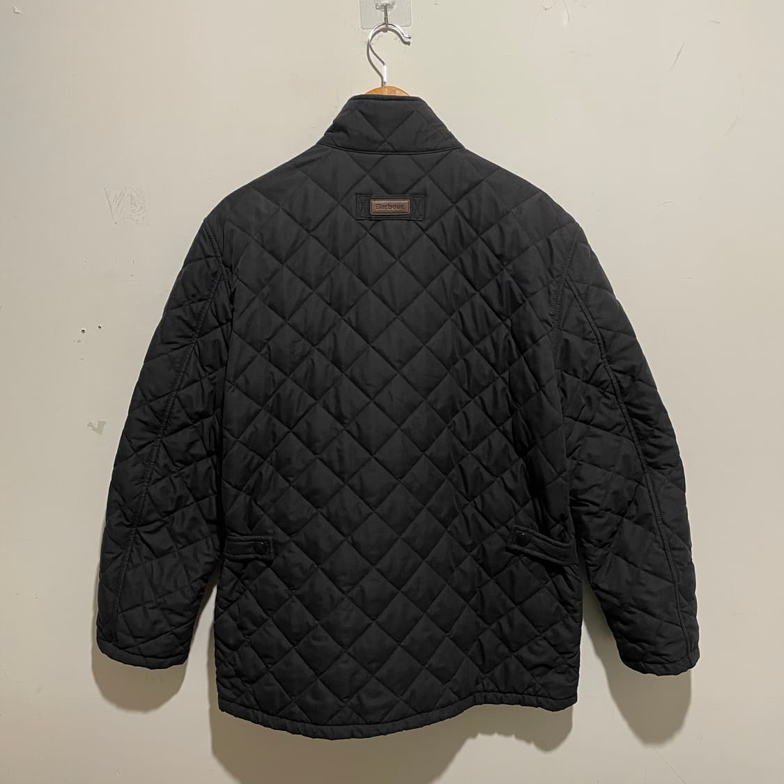 바버 퀼팅자켓 블랙 상품이미지2