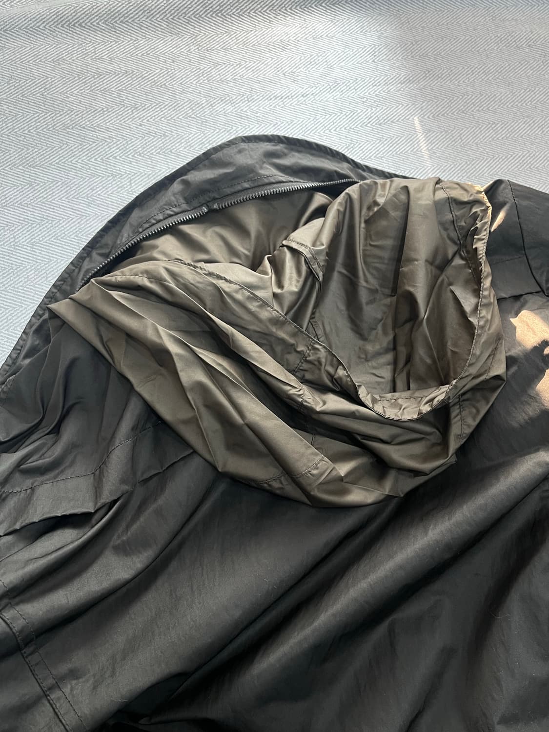 아르마니 꼴레지오니 더블 집업 방수 점퍼 자켓 100-105사이즈 상품이미지9