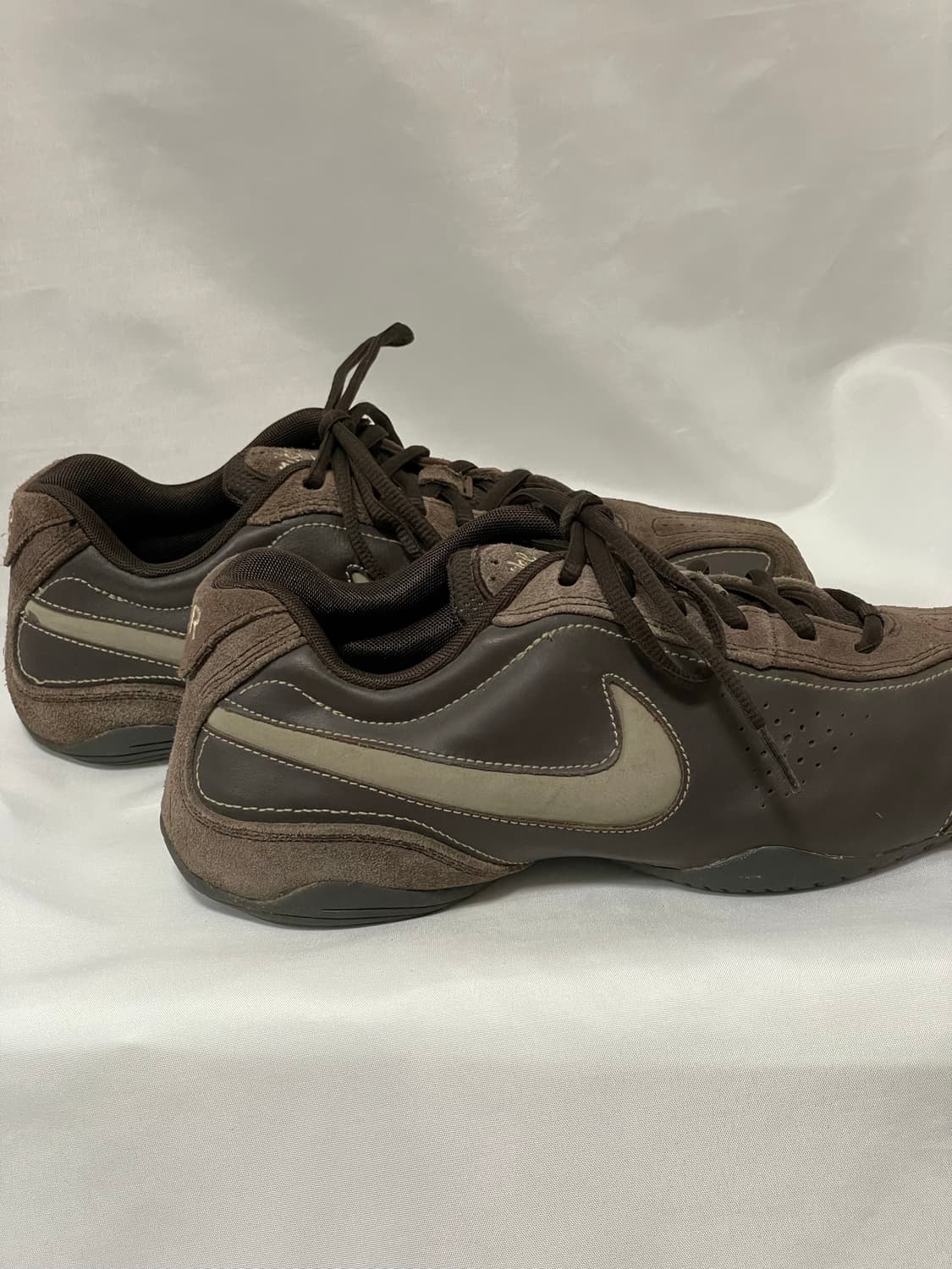 (270) 나이키 에어시리즈 6D 브라운 스웨이드 신발 상품이미지4