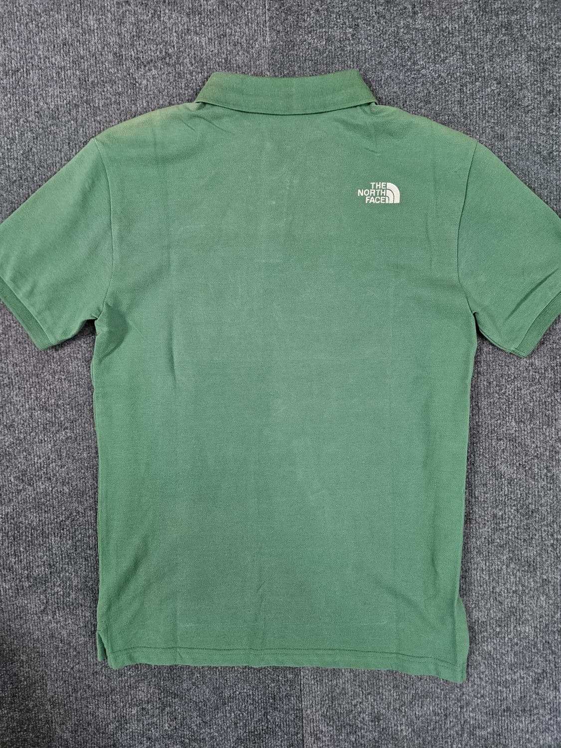 노스페이스 올데이 클래식 폴로 그린 카라티(급처) 상품이미지3