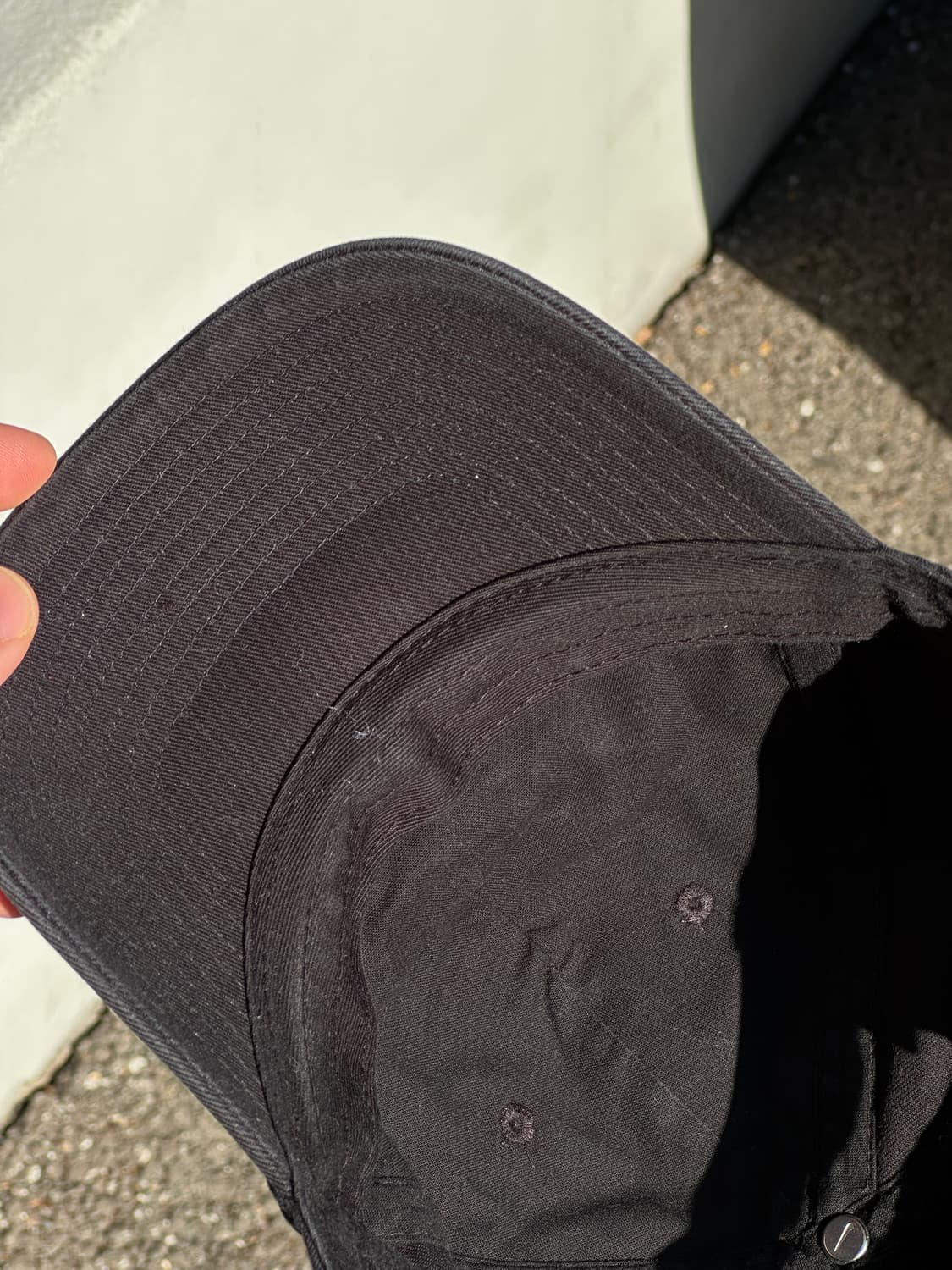 [F] 나이키 로고 블랙 볼캡 모자 상품이미지5