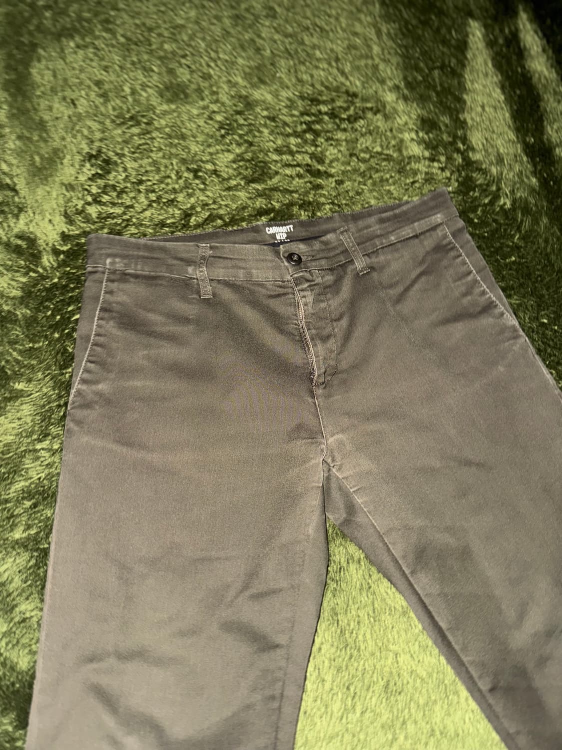 [34X32] 칼하트 WIP SID 시드 팬츠 올리브 상품이미지5