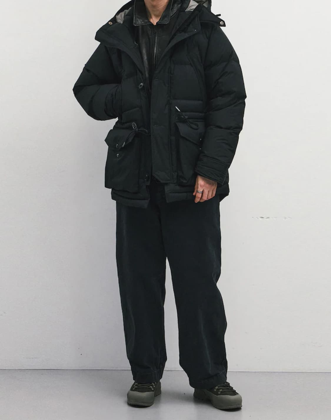이스트로그 유틸리티 쉴드 파카 25FW 블랙 M사이즈 상품이미지3
