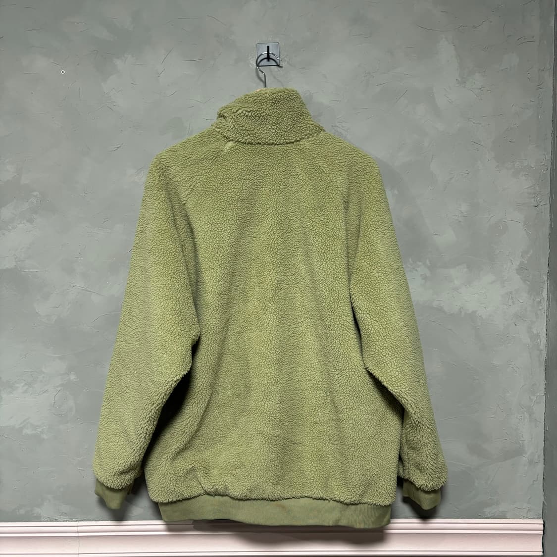 나이키 스우시 양면 후리스 바람막이 자켓 카키 올리브 상품이미지6