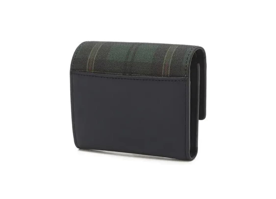 헤지스 체크 그린초록녹색 카드현금동전 여성 지갑 반지갑 상품이미지2