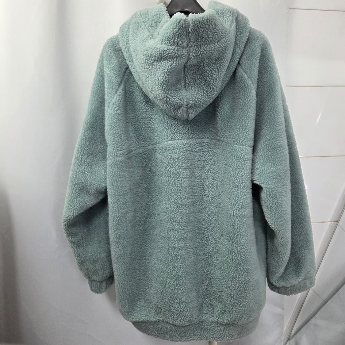 여77 퓨마 리버시블 양면 후리스 자켓 민트 상품이미지8