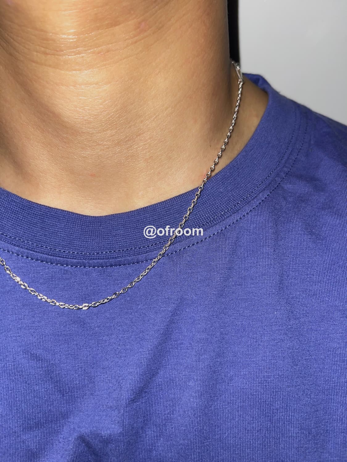 S925 훅체인 남자목걸이 2.1mm 상품이미지2