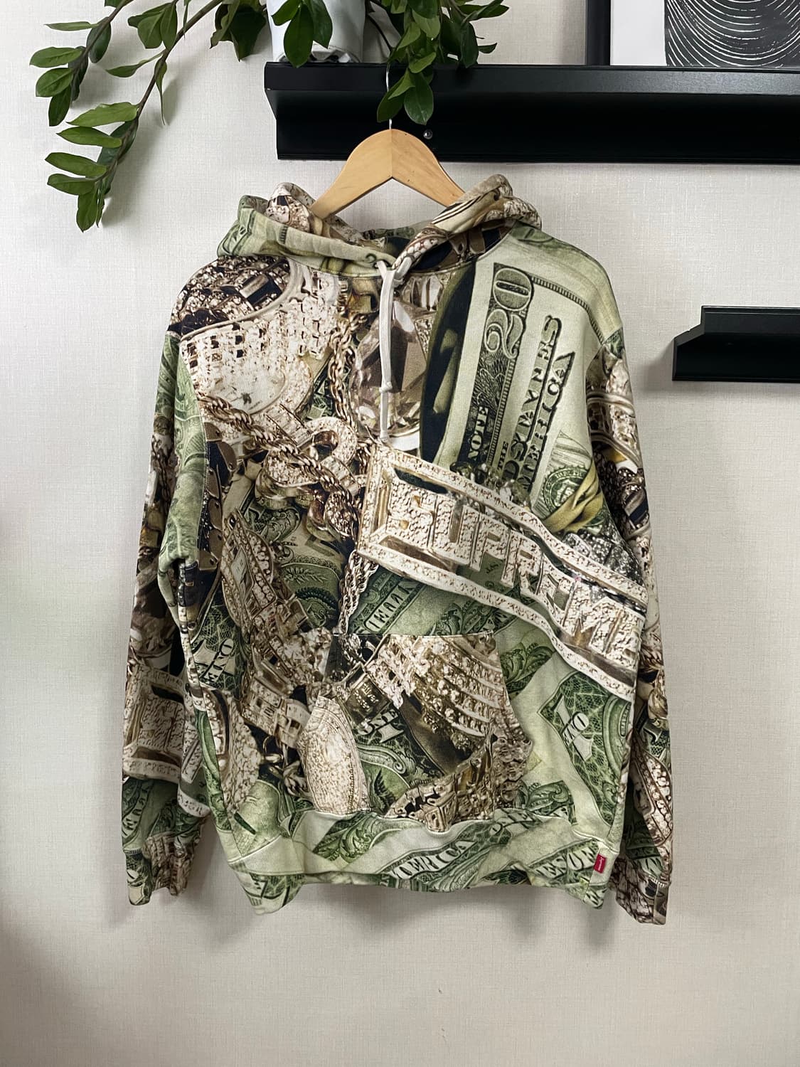 Supreme bling  hoodie M (100-105) 20Ss 상품이미지1