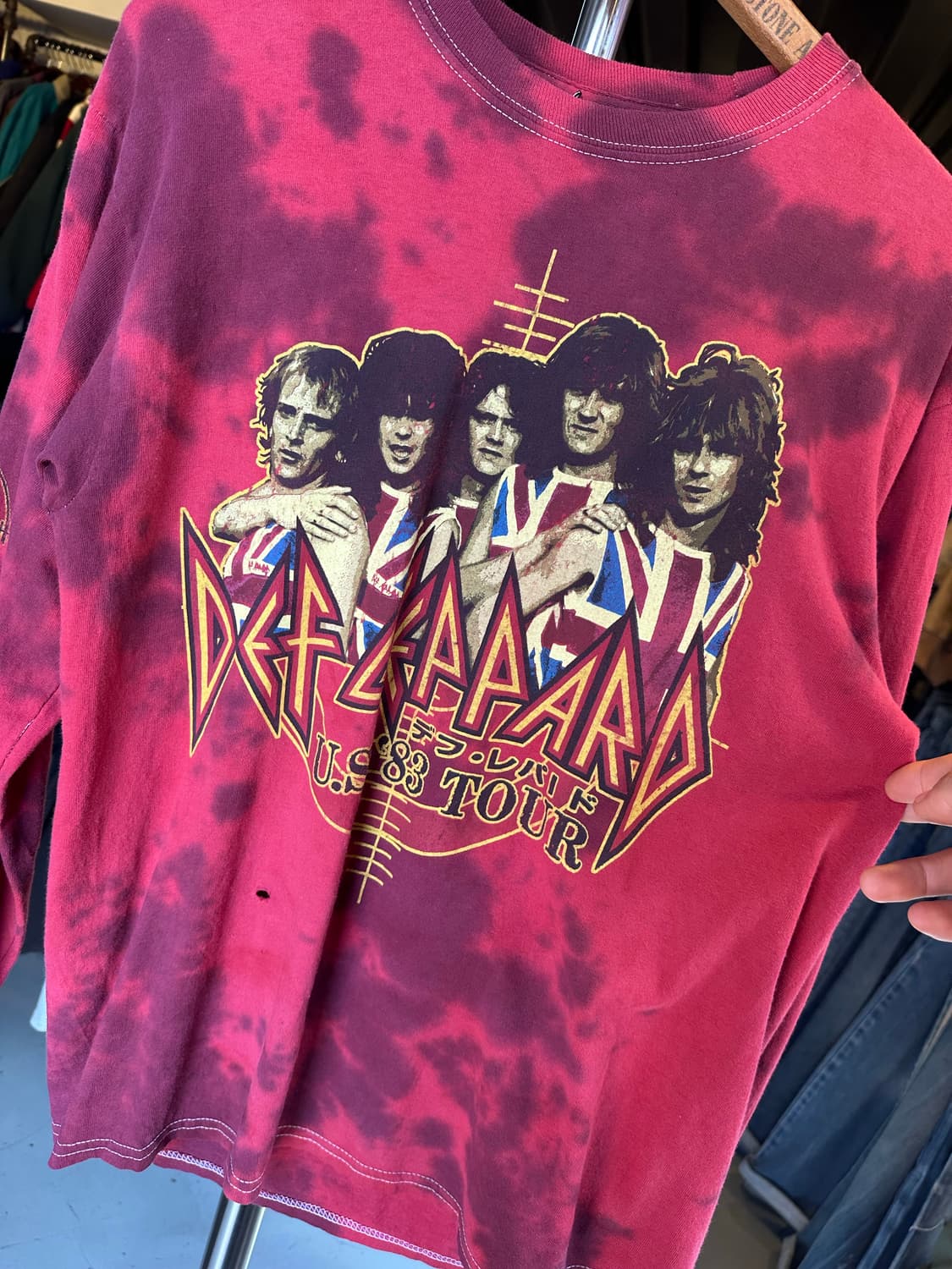 데프 레퍼드 Def Leppard 락밴드 롱슬리브 티셔츠 상품이미지4