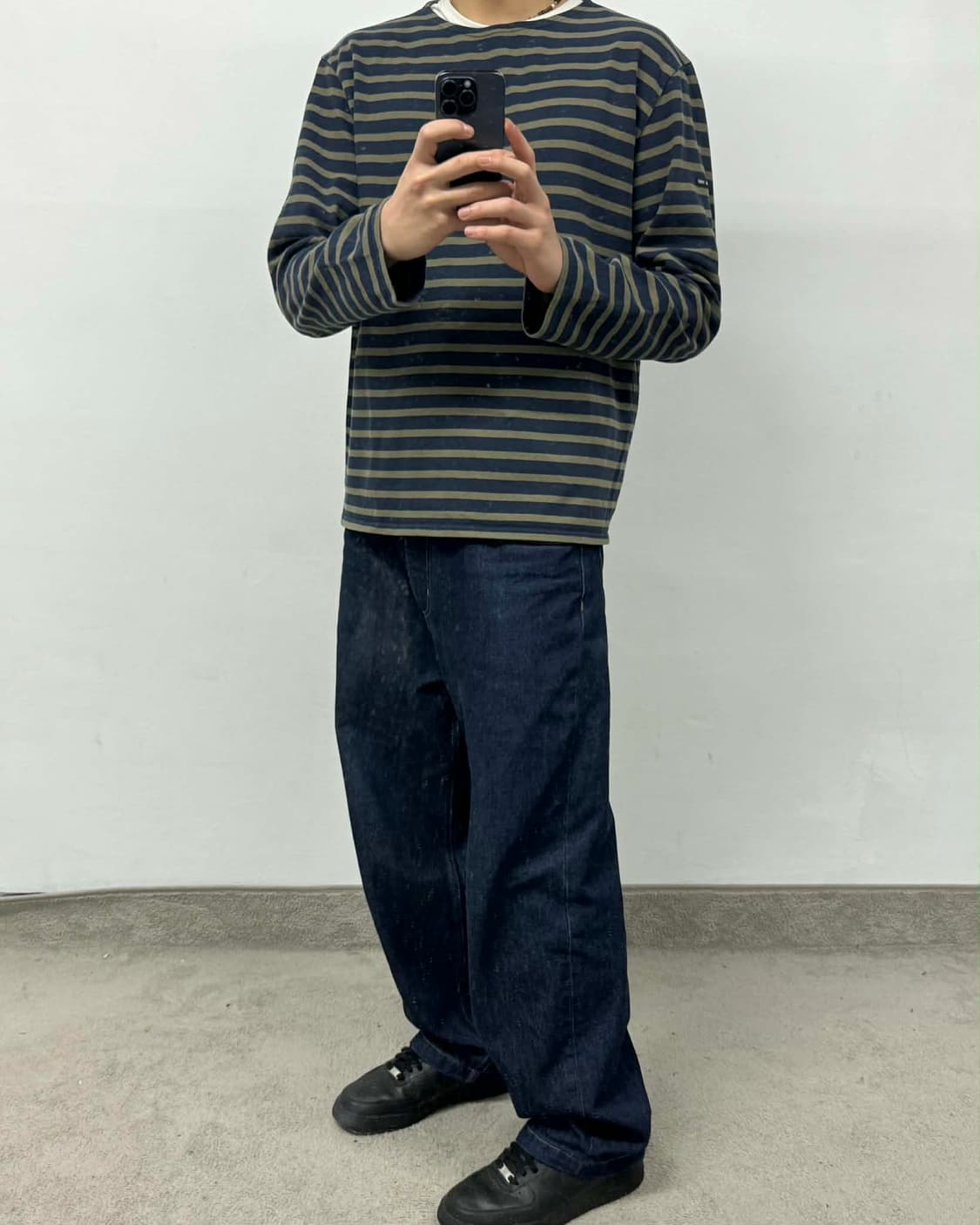 [XL] 세인트제임스 아뜰리에 스트라이프 긴팔 티셔츠 상품이미지3