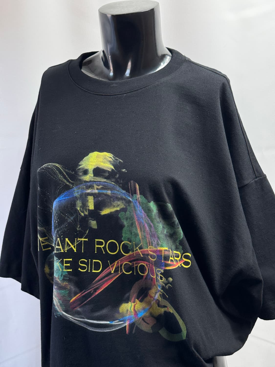 maison mined 메종미네드 펑크 스톰 프린팅 반팔 상품이미지2