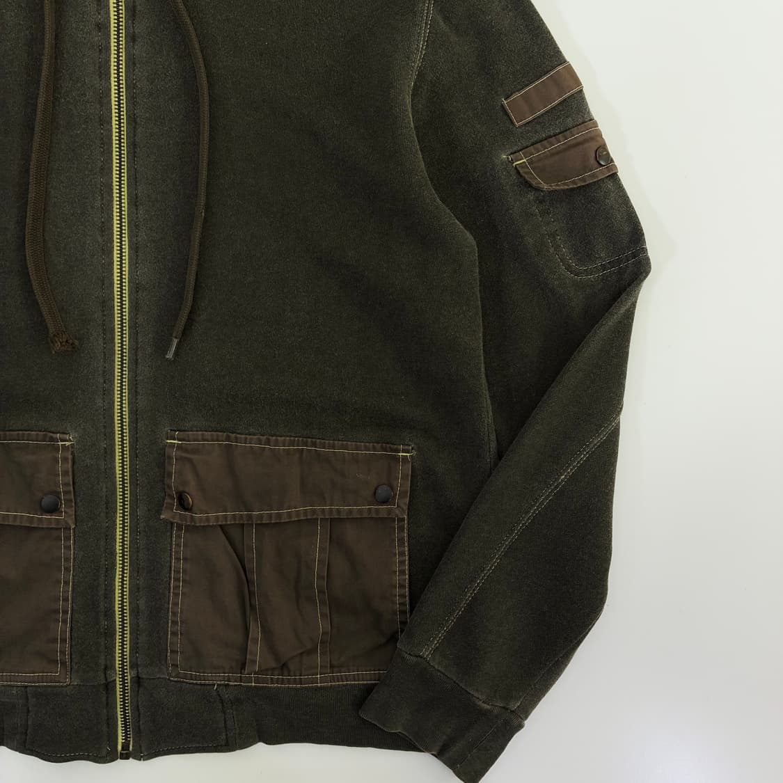 Gap  갭 00's 딥카키 후드집업 상품이미지3