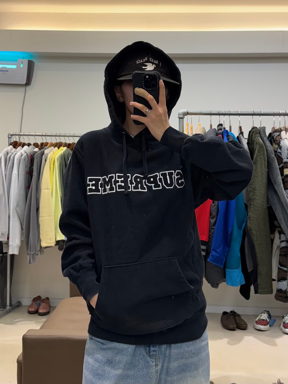 18ss 슈프림 스펠아웃 후드 상품이미지6