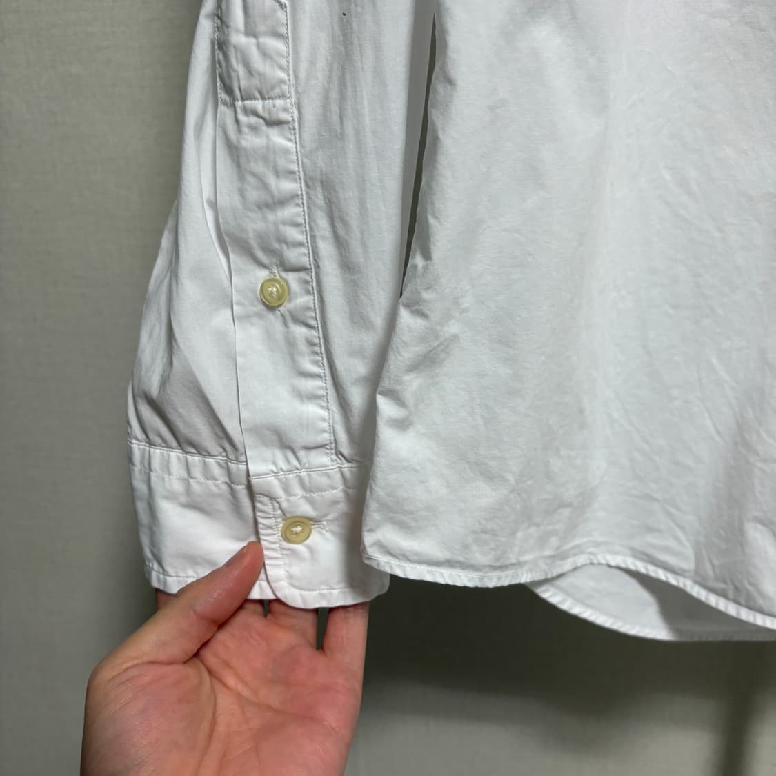 폴로 랄프로렌 스트레치 코튼 셔츠 / 화이트, M 상품이미지6