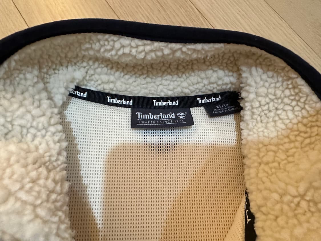 팀버랜드 양털뽀글이 플리스자켓 XS/TP 상품이미지2