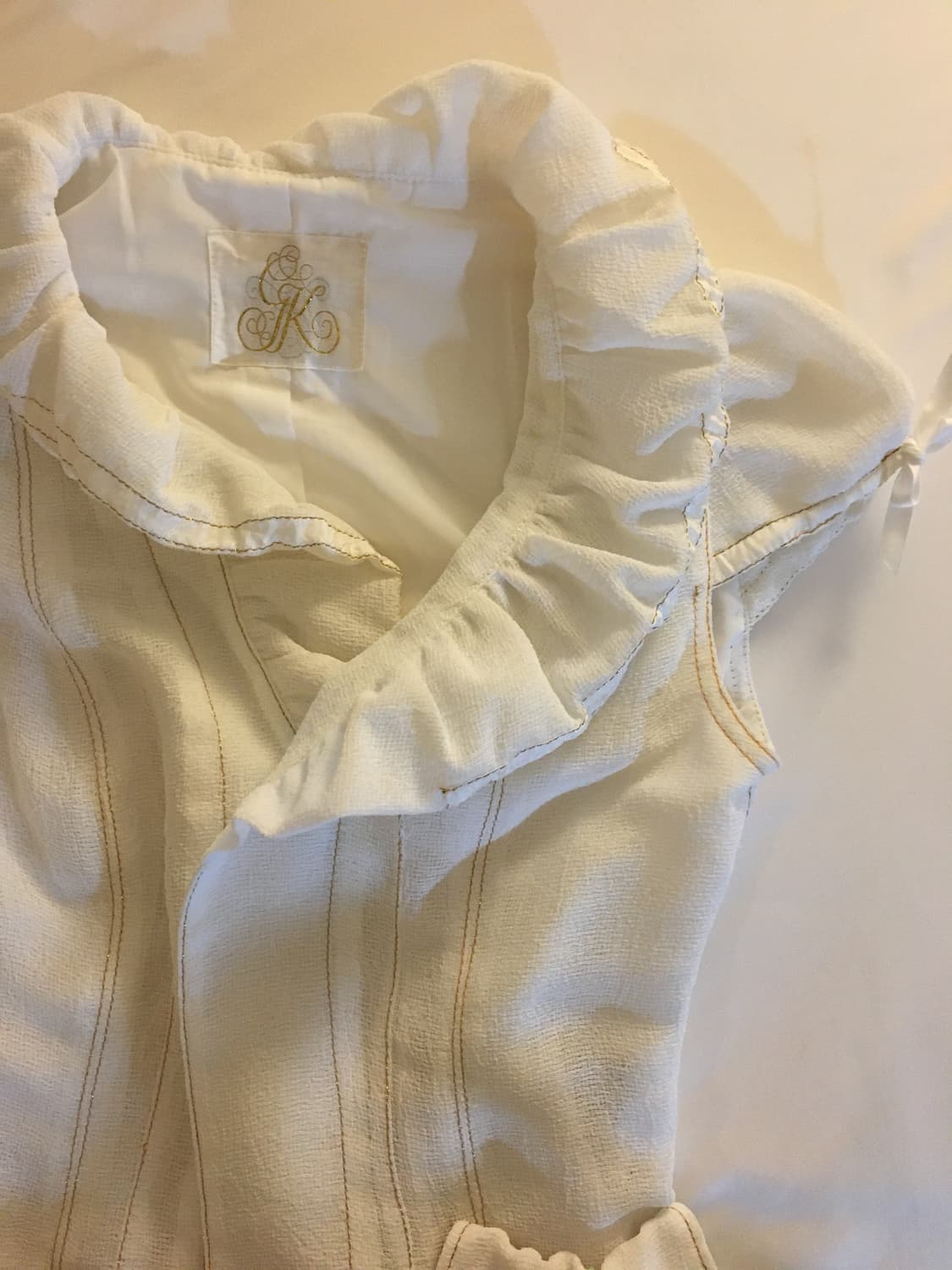 vintage ribbon cap shirt 상품이미지4