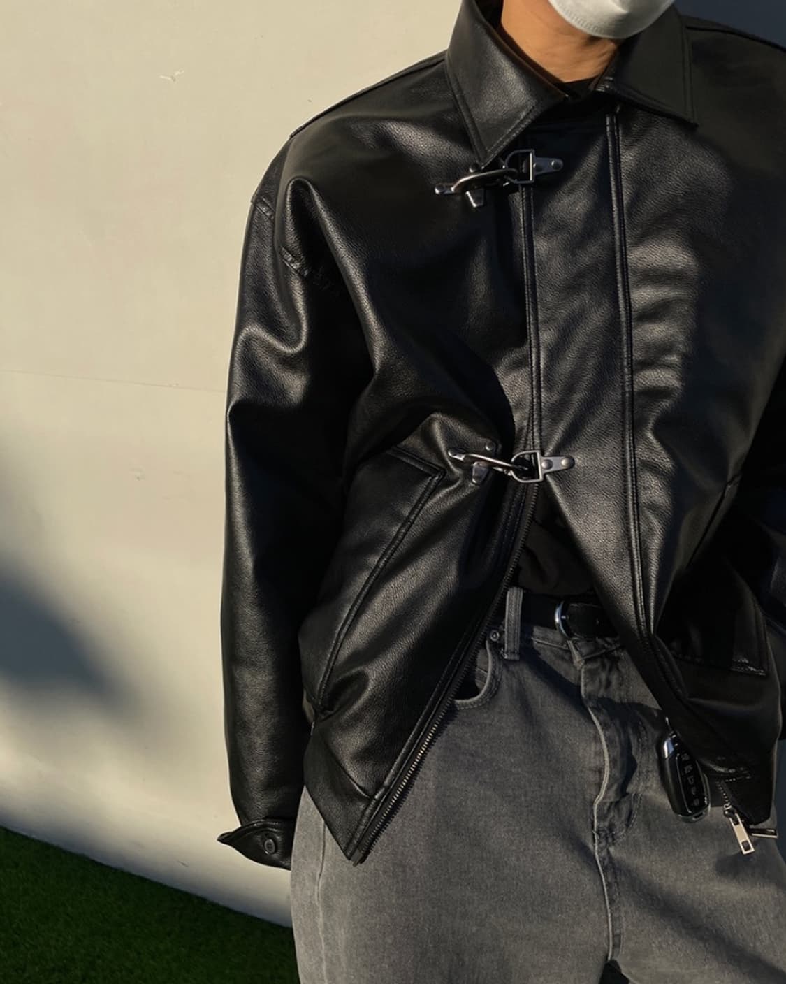 비건 레더 플라이트 점퍼 상품이미지9