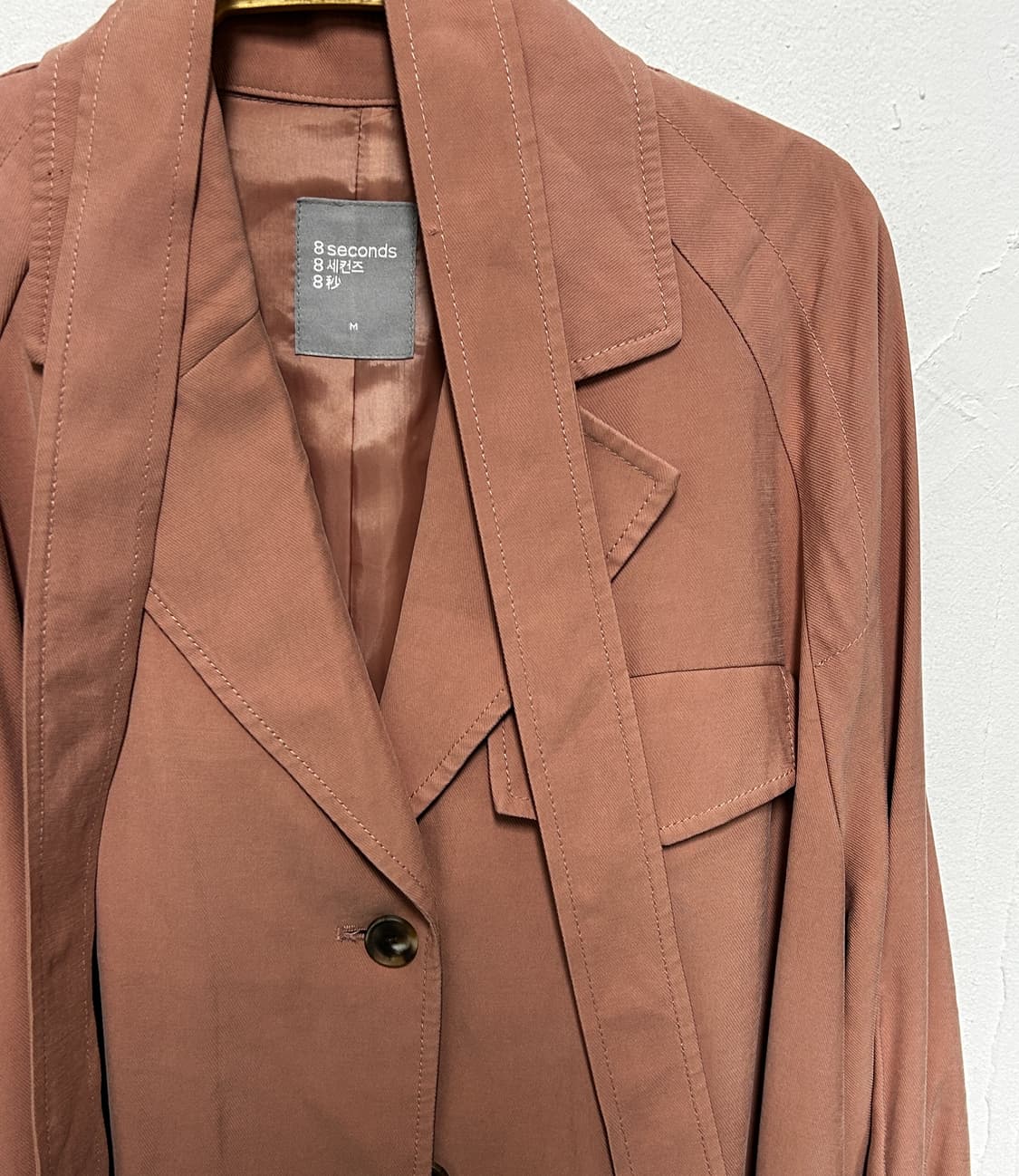 8 seconds 연분홍색 자켓 상품이미지2
