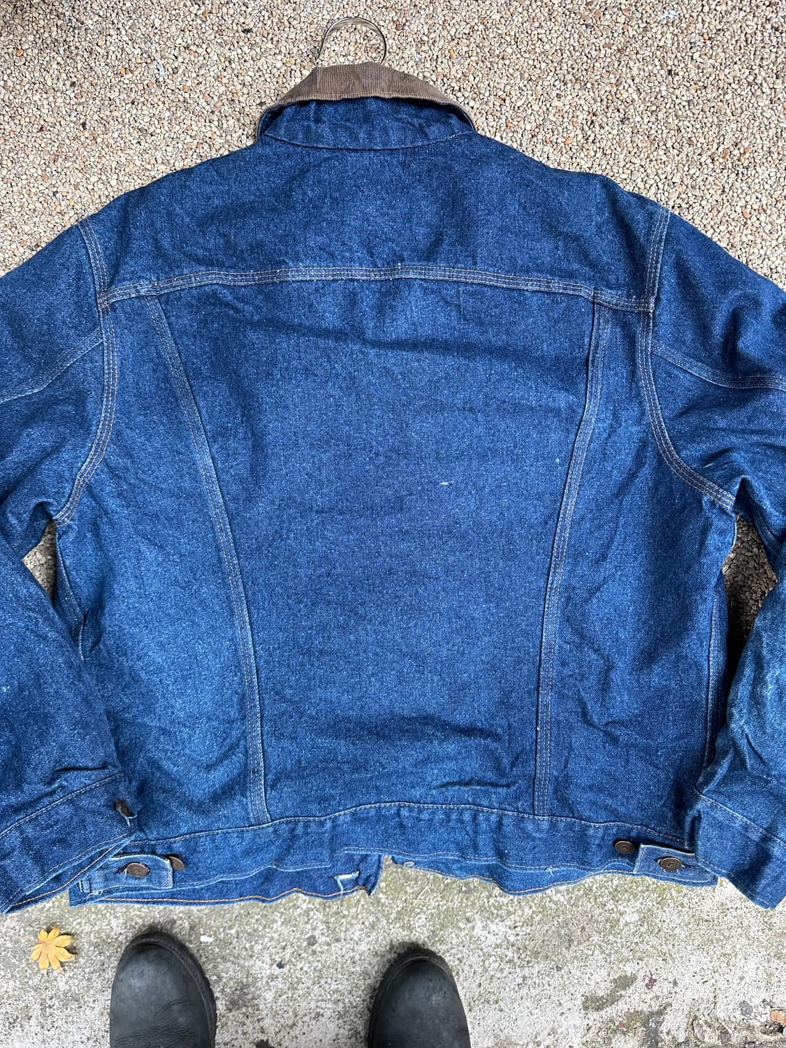 90’s wool feed BP denim jacket 상품이미지6