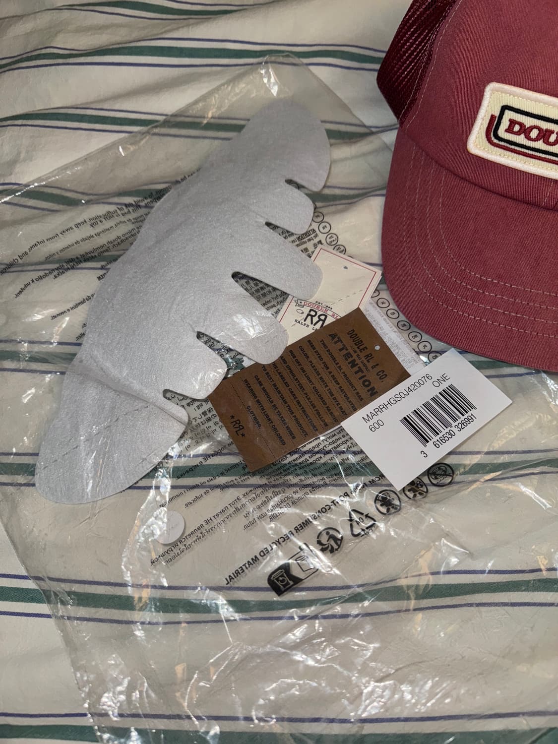 [OS] RRL 로고 패치 트러커 메쉬 볼캡 상품이미지4