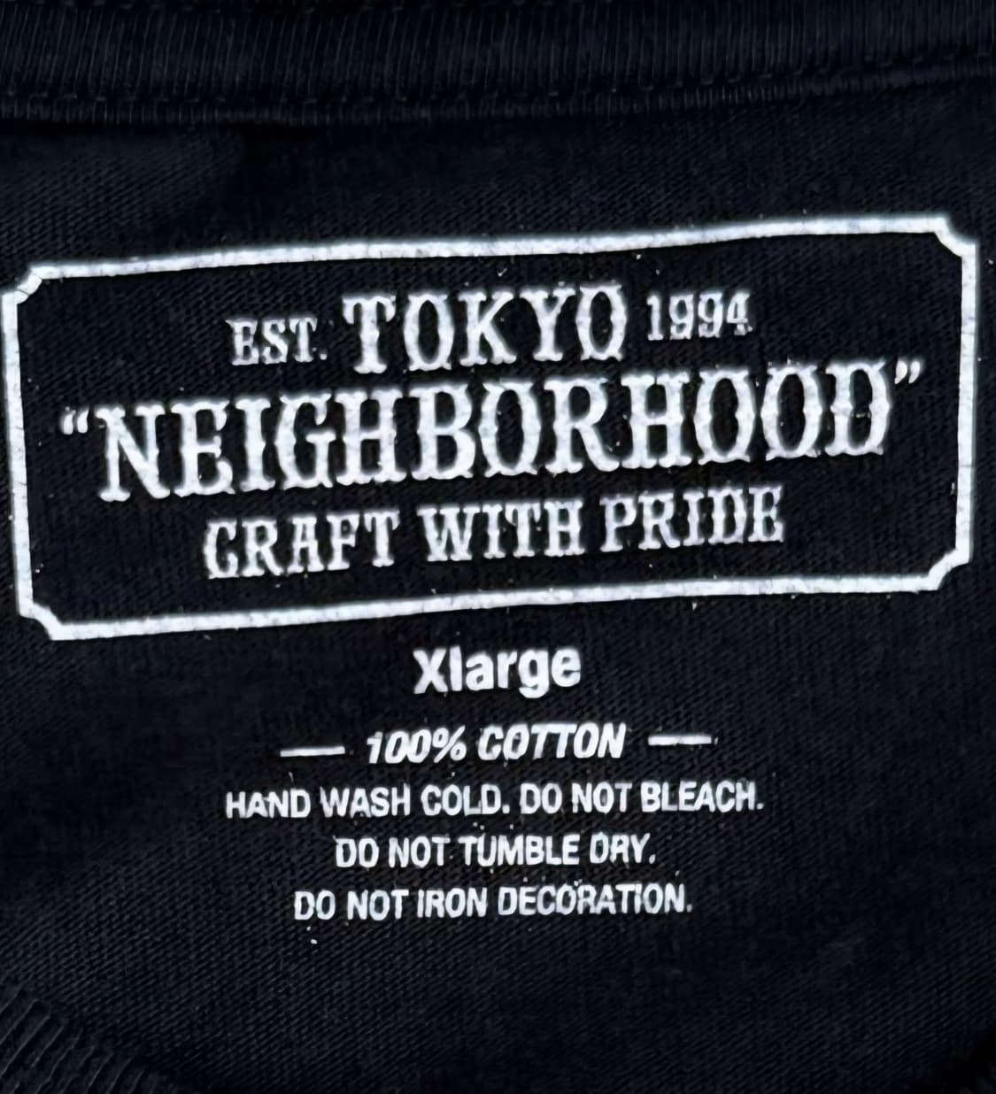 네이버후드 프라그먼트 SLUMBER 긴팔 티셔츠 XL 상품이미지2