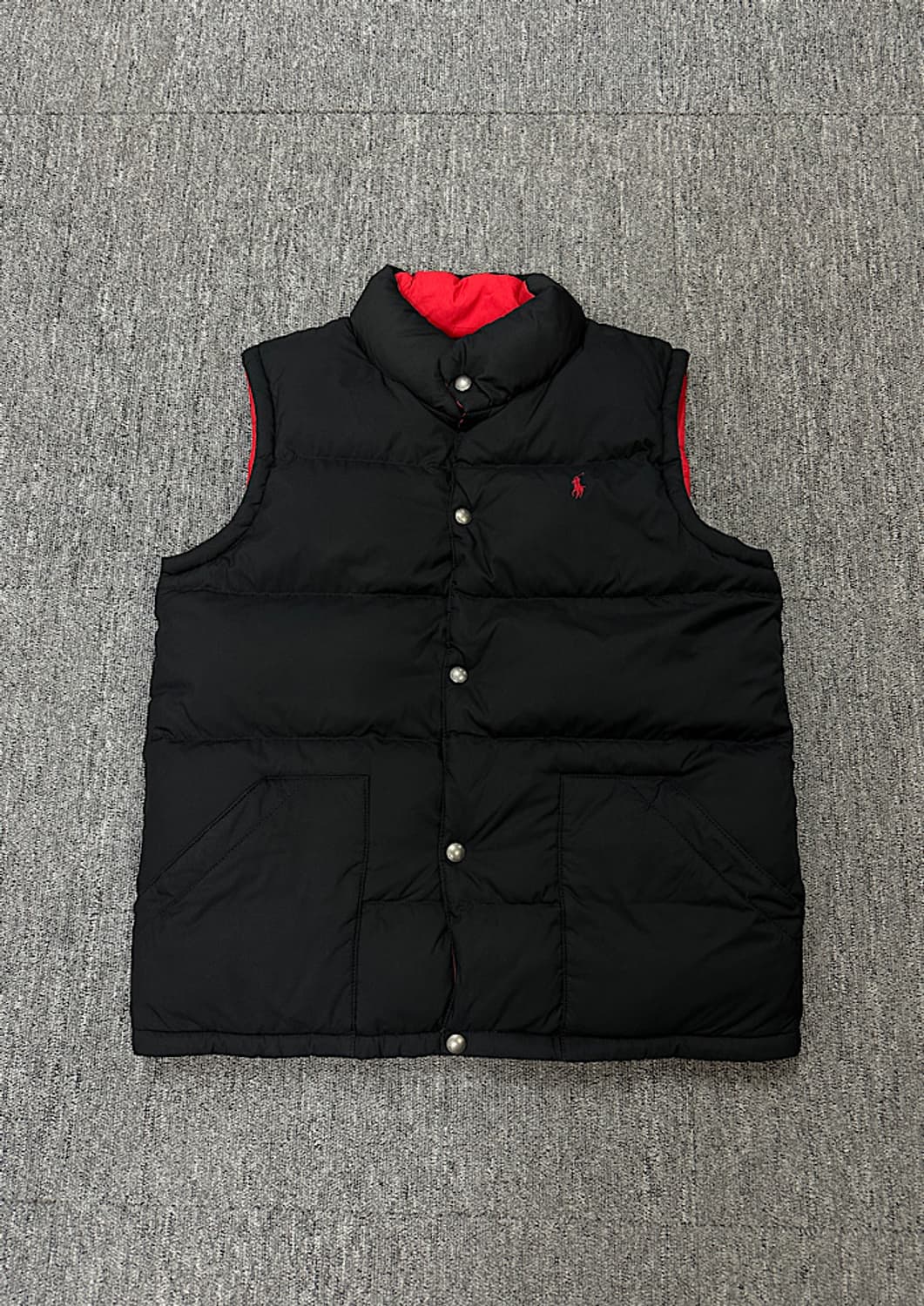 폴로 양면 패딩 조끼  상품이미지1