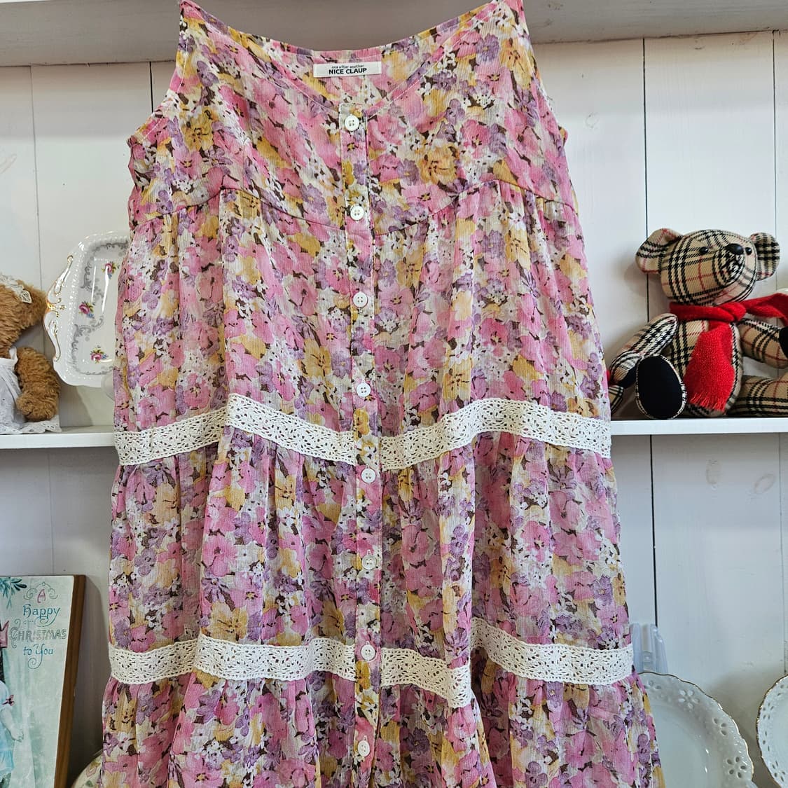 플라워 쉬폰 원피스 상품이미지2