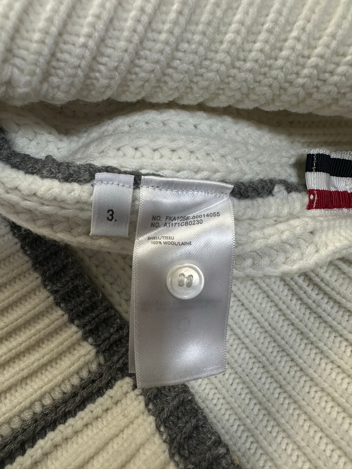 톰브라운 남성 니트 3사이즈  상품이미지7
