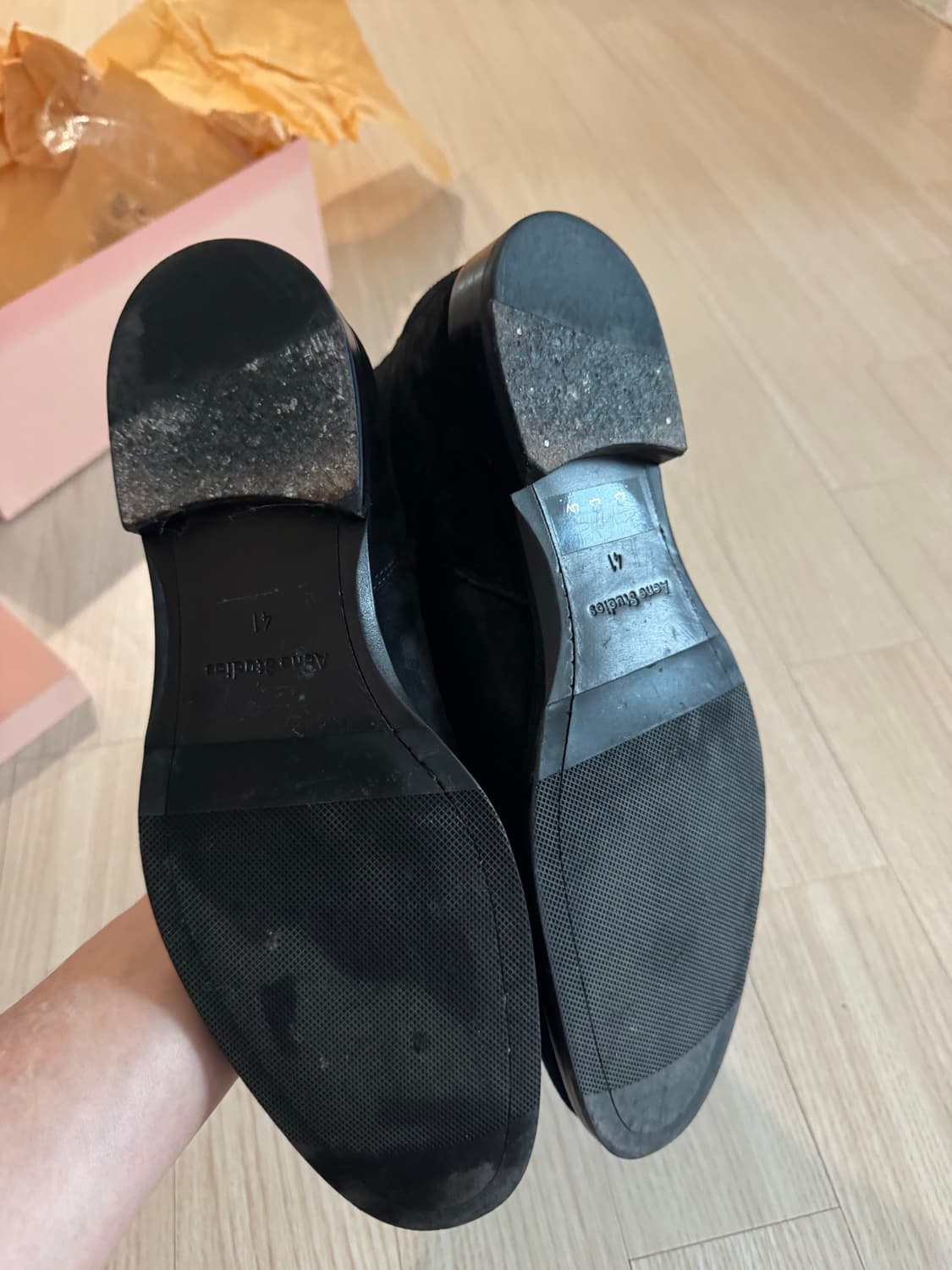 아크네 블랙 앵클 부츠 41사이즈 상품이미지2