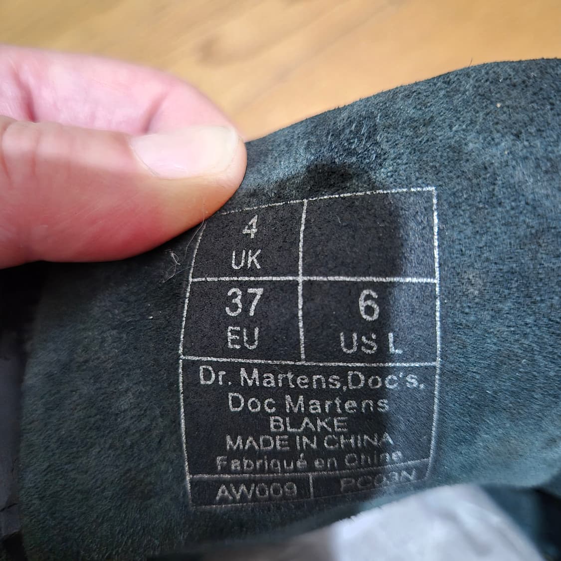 닥터마틴 블레이크 버클 부츠 블랙 색상 UK4(235) 상품이미지6