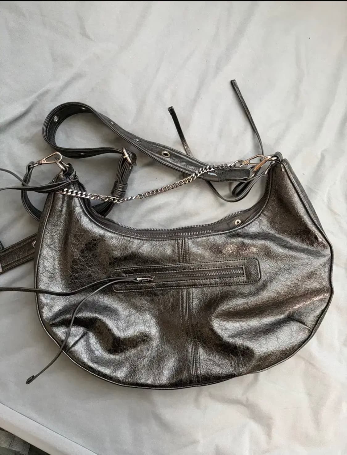 매종미네드 레더 모터사이클 백 상품이미지5