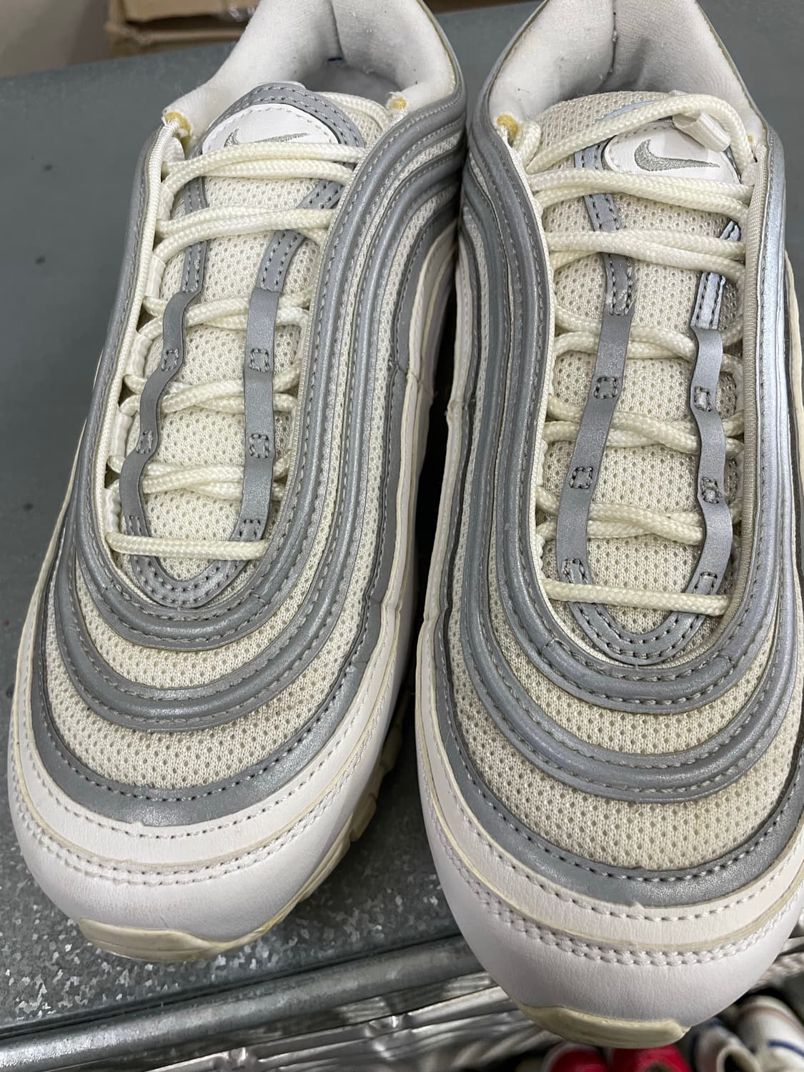 나이키 에어맥스 97 화이트 실버 260 상품이미지8