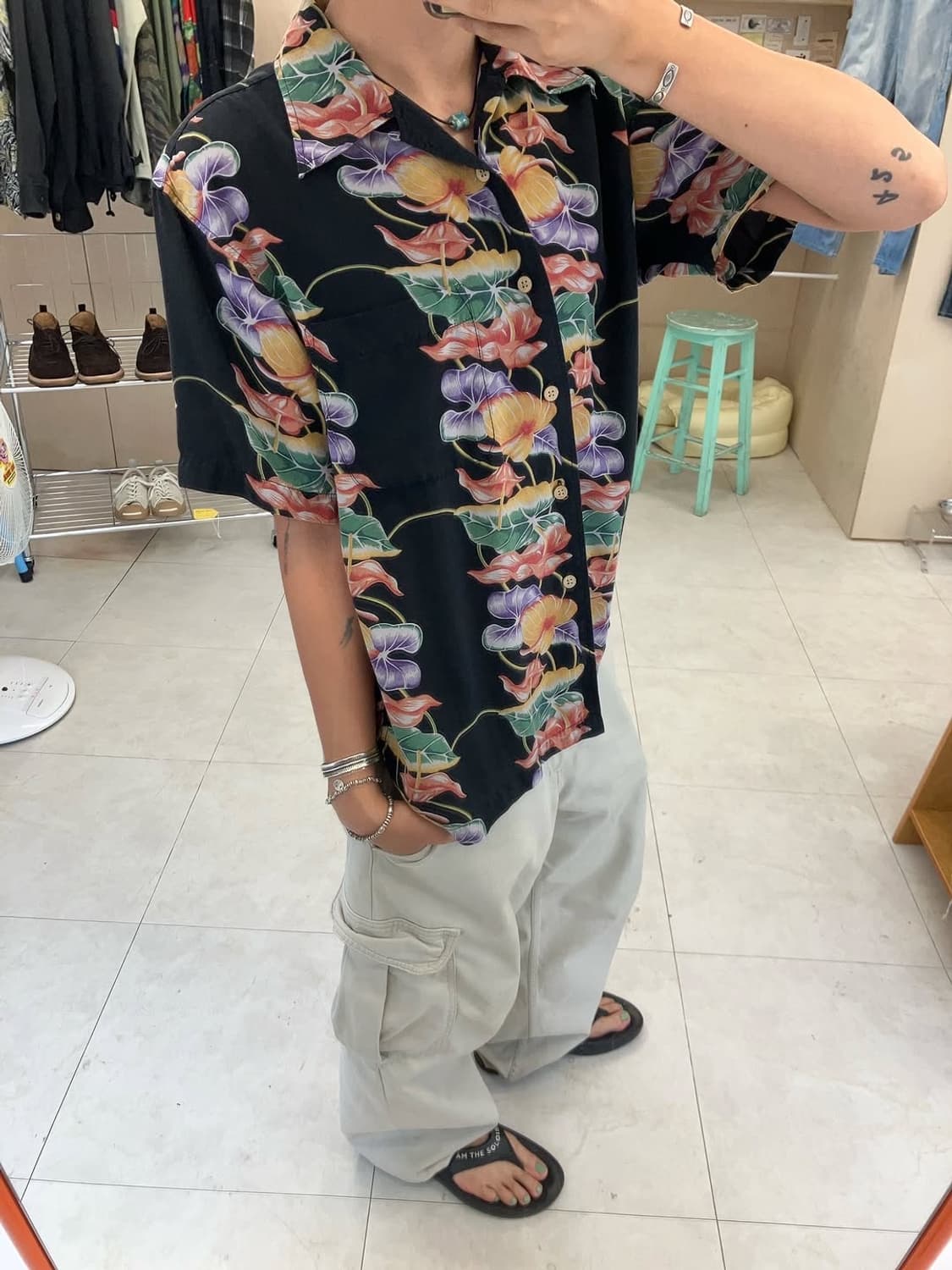 Hawaiian beach rayon shirts  상품이미지10