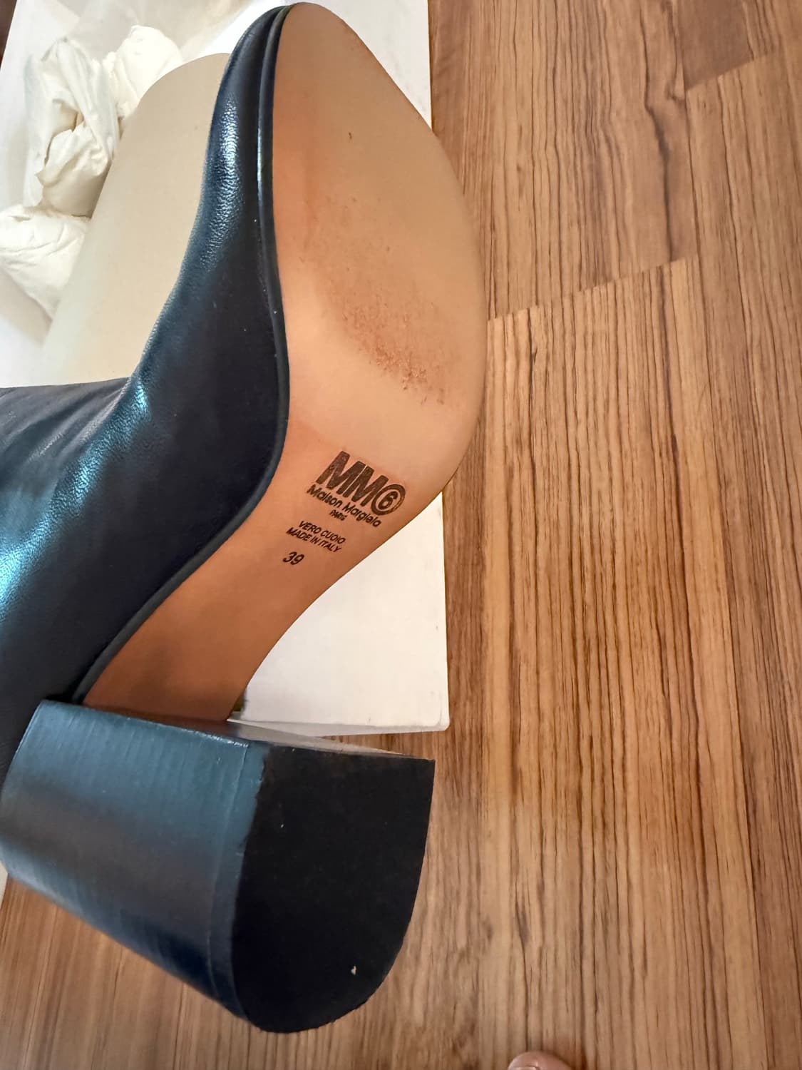 MM6 메종마르지엘라 롱부츠 상품이미지6