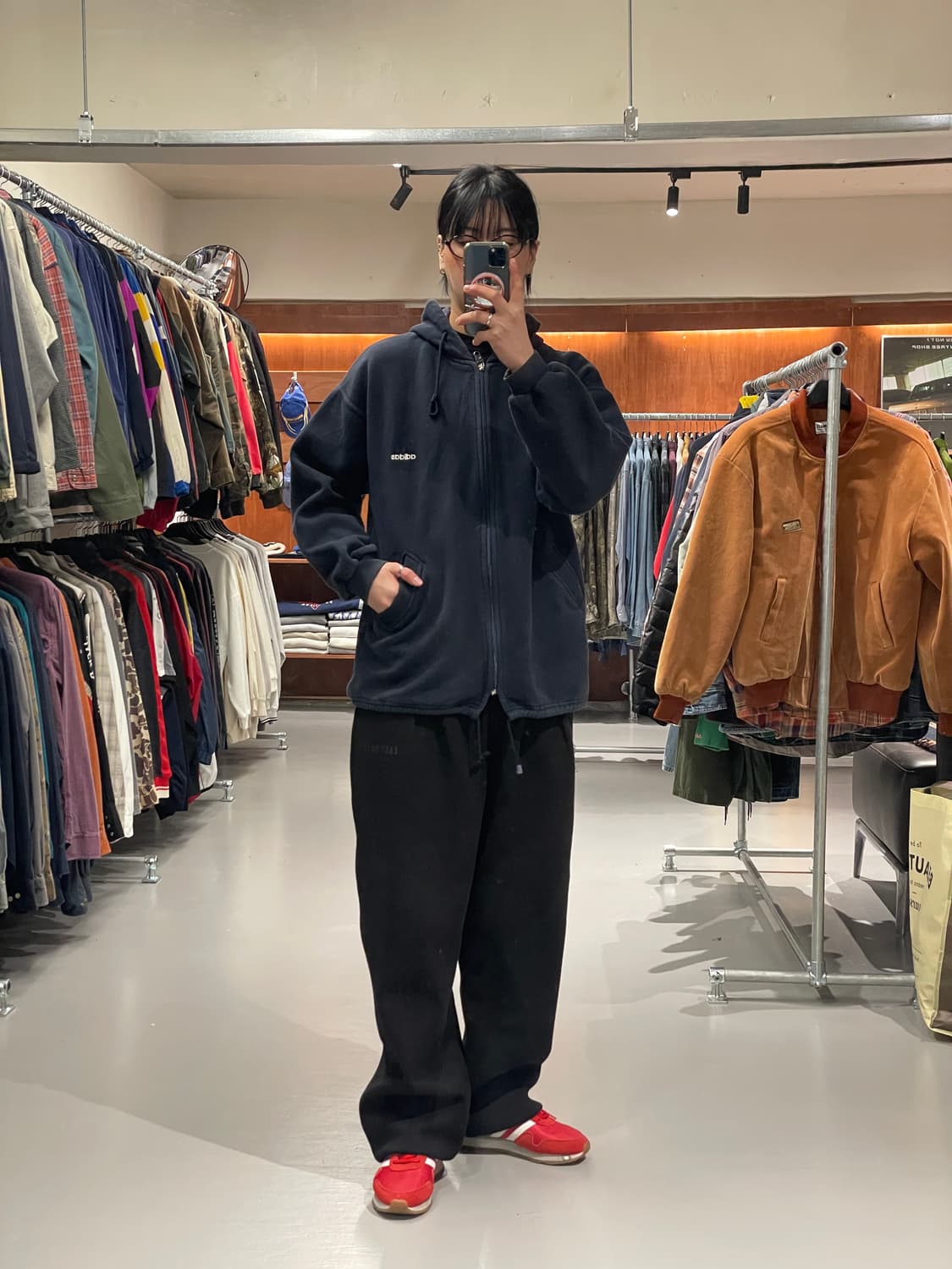 아디다스 후드 집업   상품이미지4