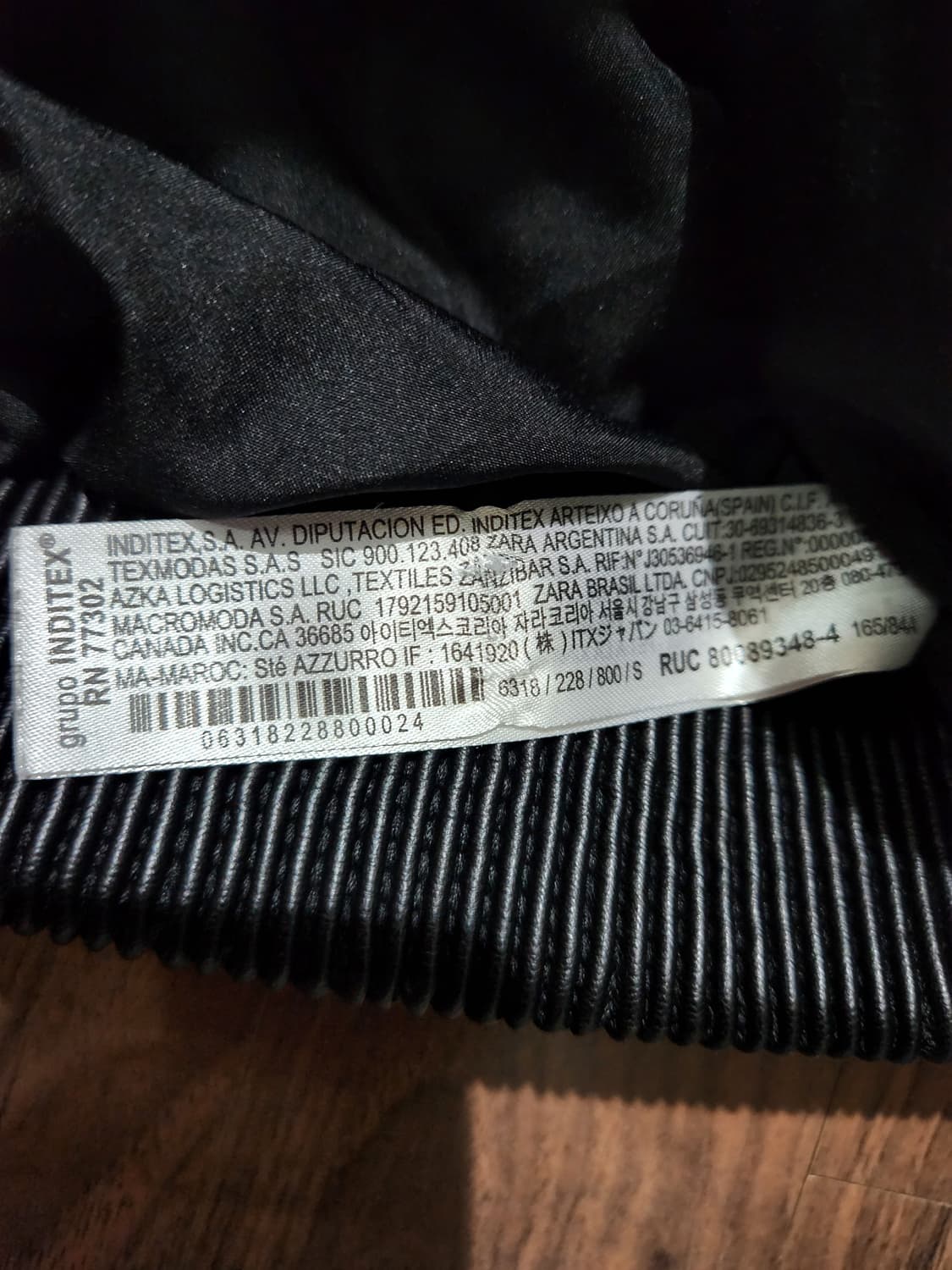 자라 크롭 퍼 후드 자켓 상품이미지9