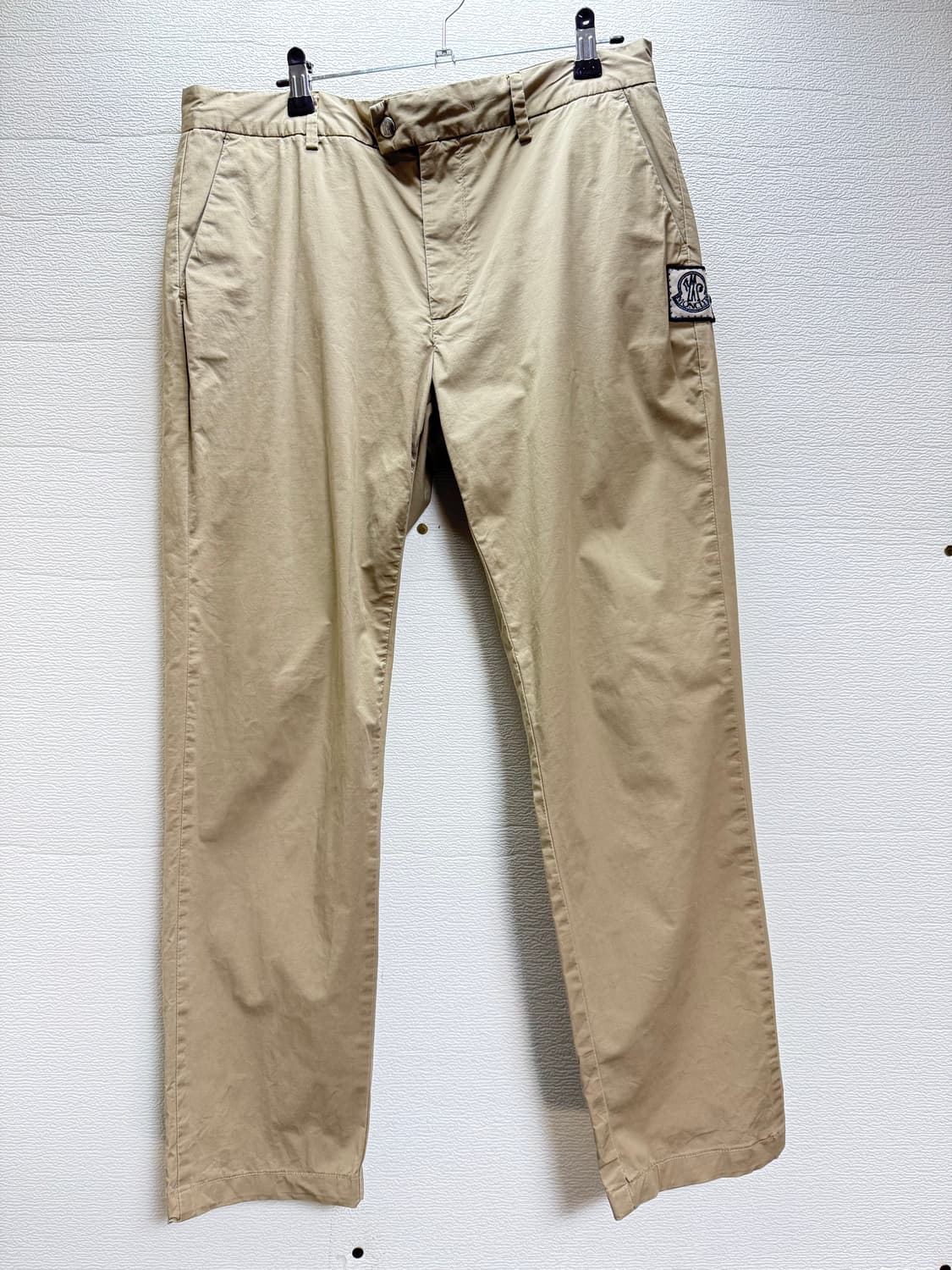 몽클레어 베이지 면바지. (PANTALONE) 정품 (33-34) 상품이미지1