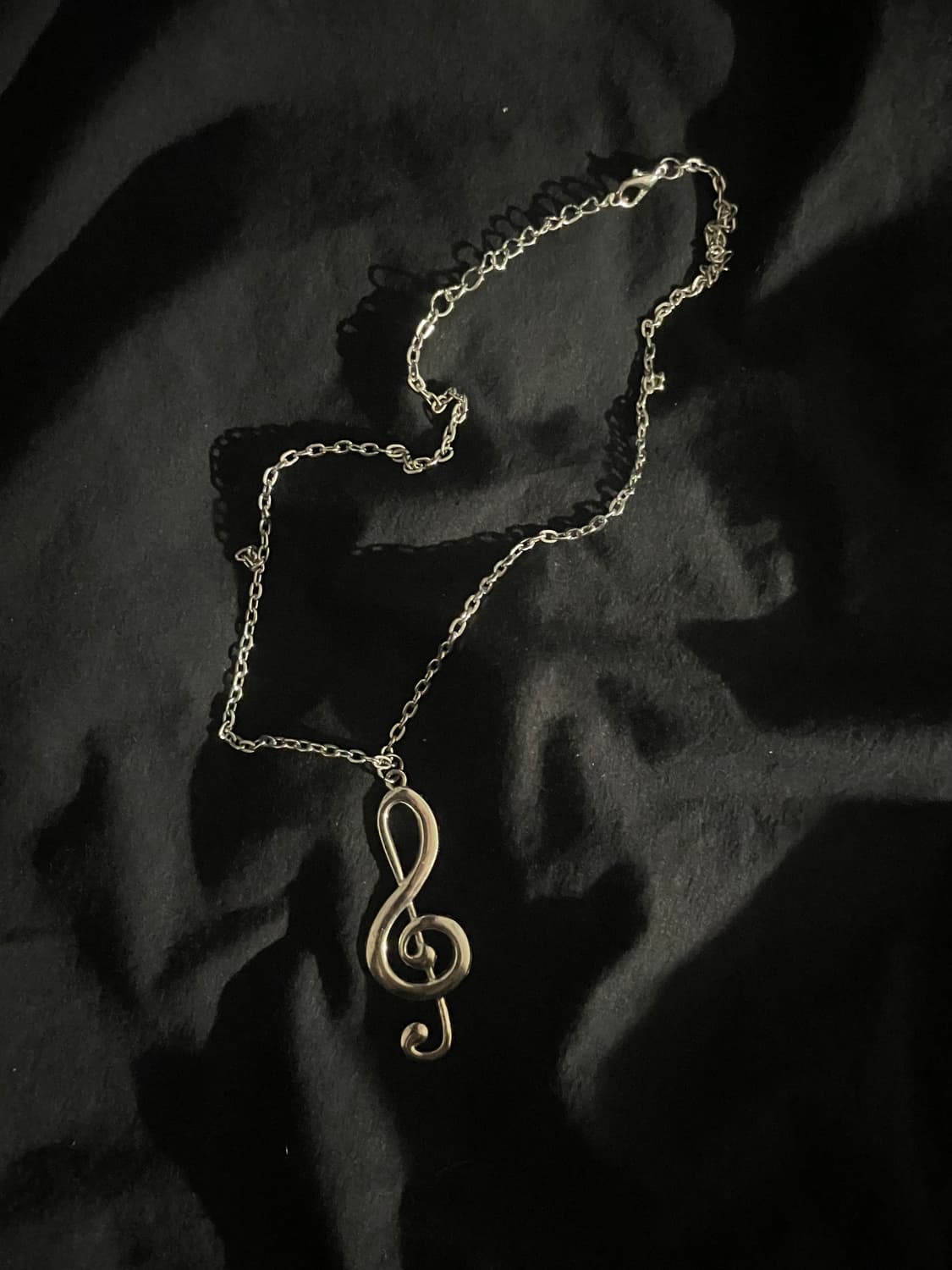 음표 팬던트 목걸이 상품이미지1