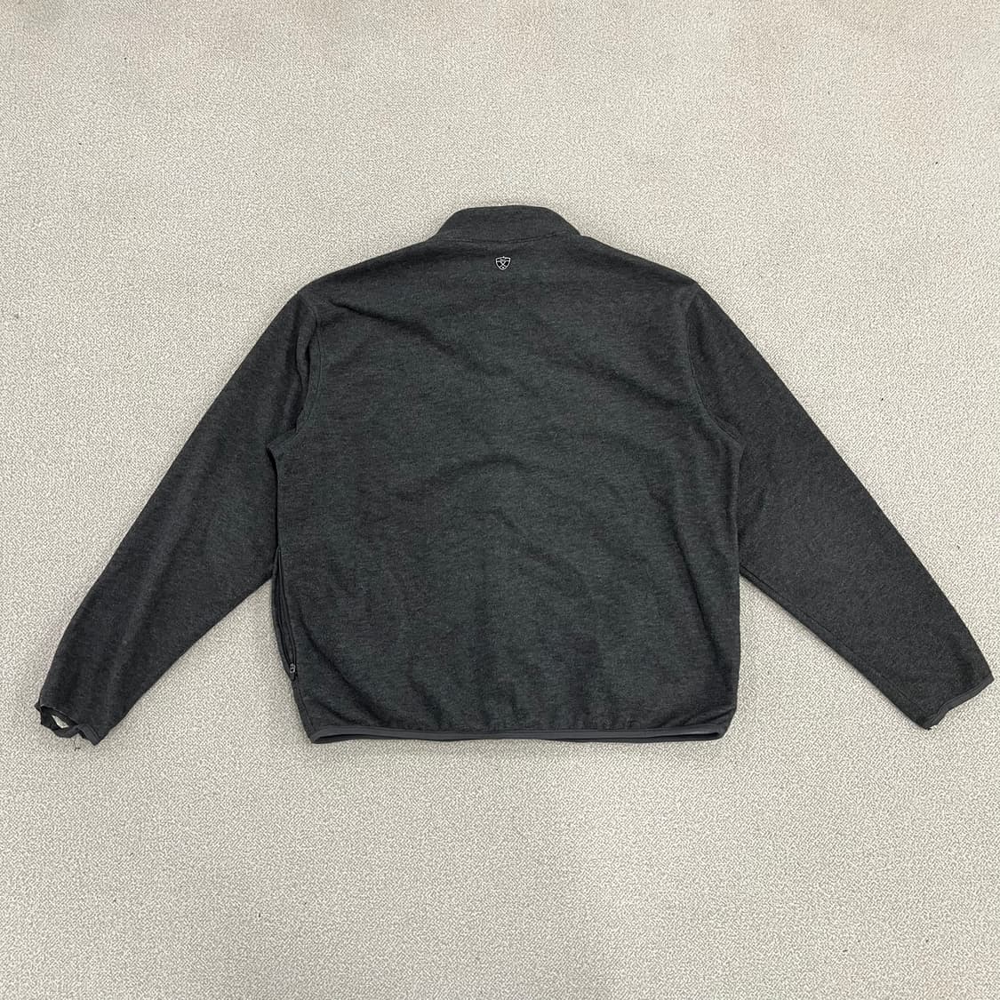 [L] 나이키 스우시 그레이 플리스 집업 자켓 0120M1 상품이미지5