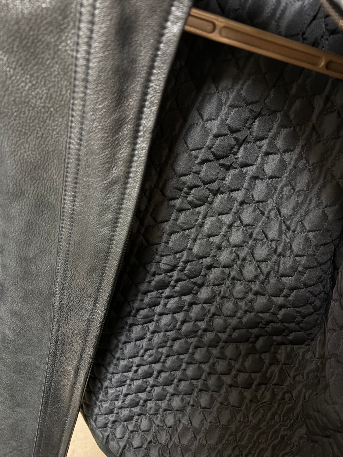 (95) ziozia 지오지아 고트스킨 염소가죽 자켓 상품이미지7