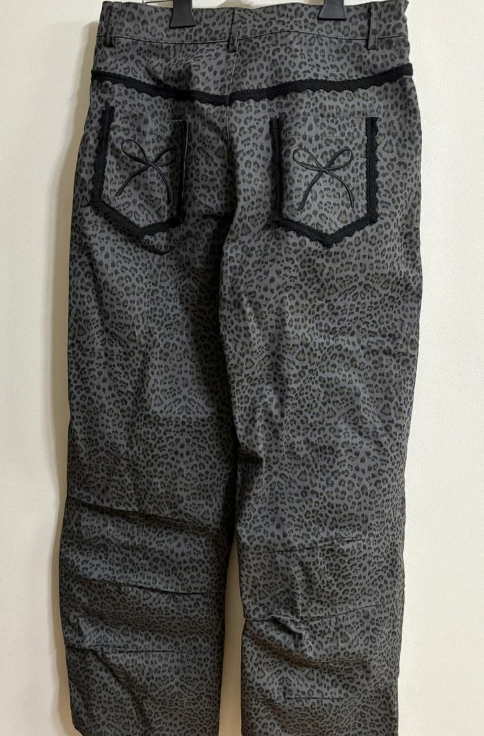 셋업이엑스이 레오파드 레이스 팬츠 상품이미지3