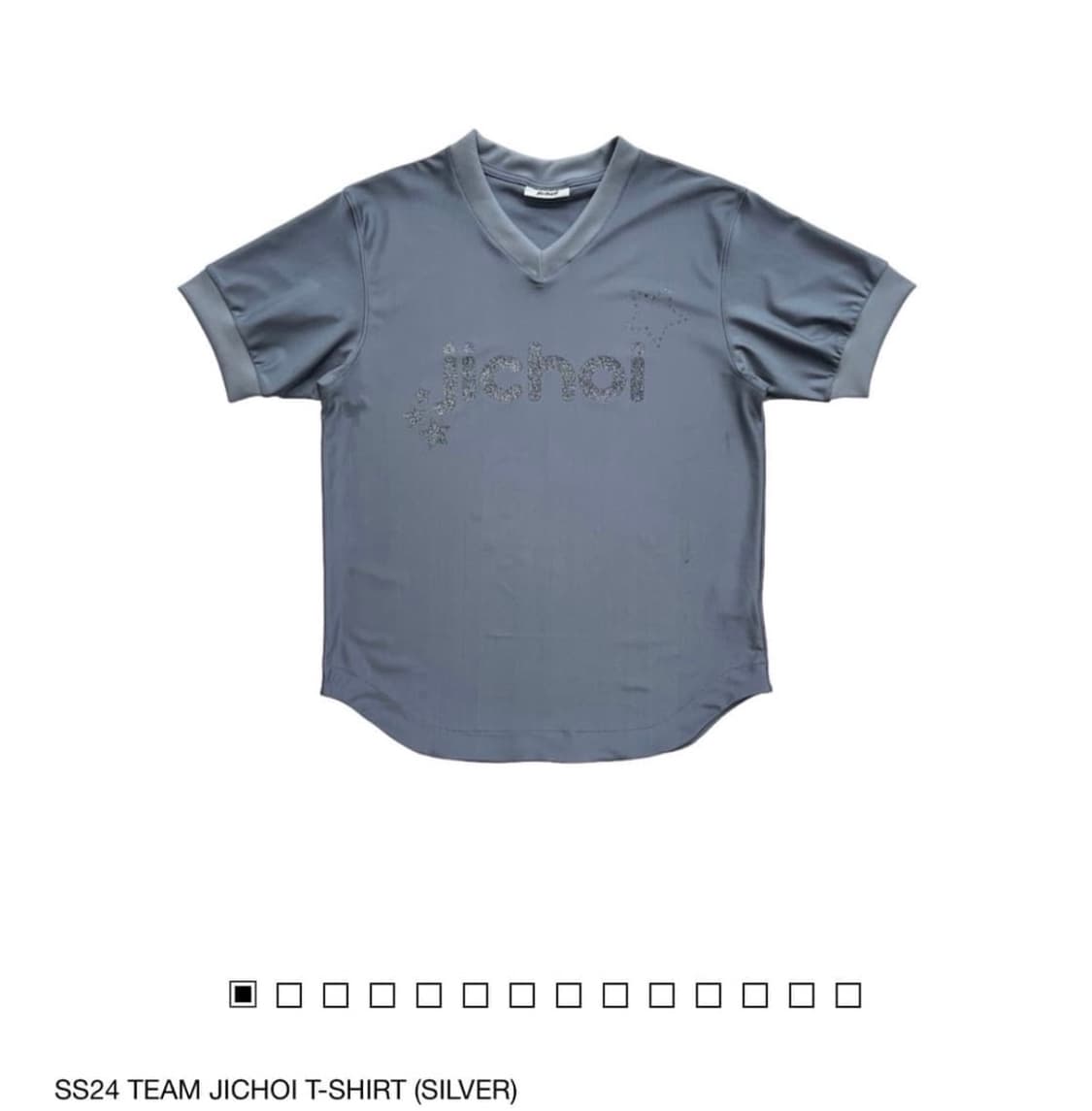 팀 지초이 로고 반팔 실버 1사이즈 상품이미지1