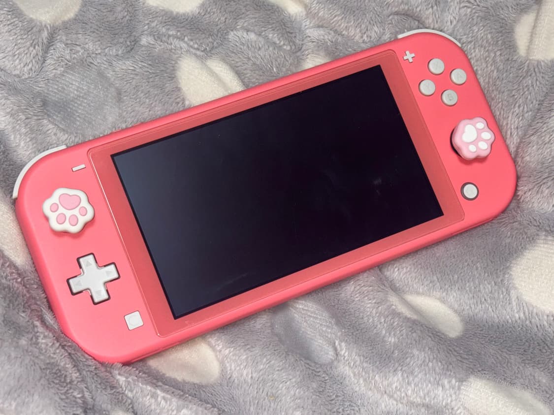 닌텐도 스위치 라이트 코랄 + 모동숲 동물의 숲 칩 상품이미지1