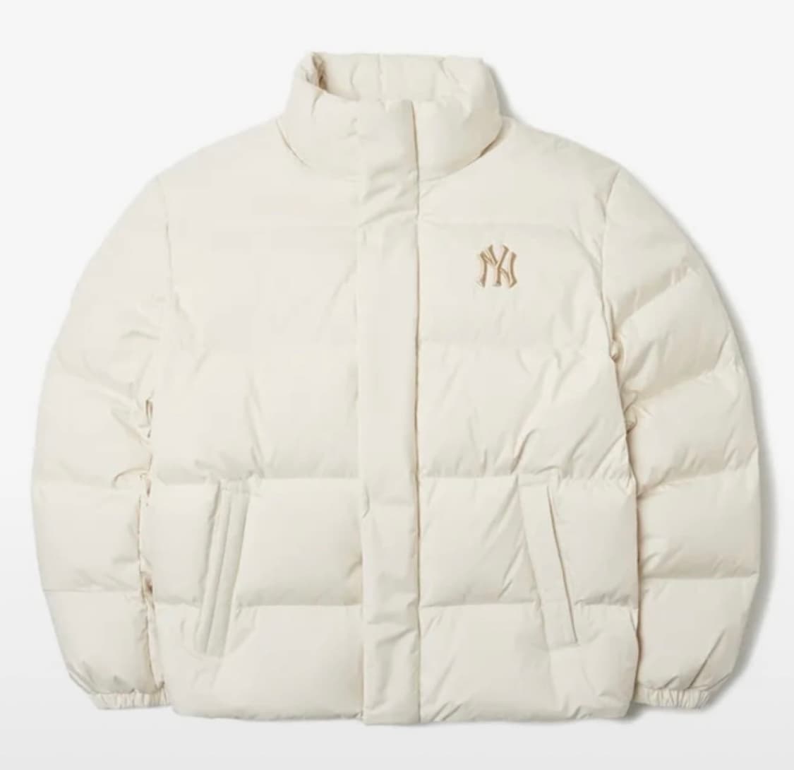 MLB 엠엘비 메가로고 푸퍼 숏패딩 NY 상품이미지1