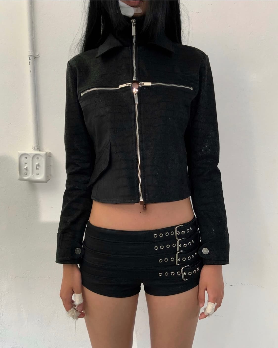 Bonnae belted micro shorts 본네 벨티드 숏츠 상품이미지2